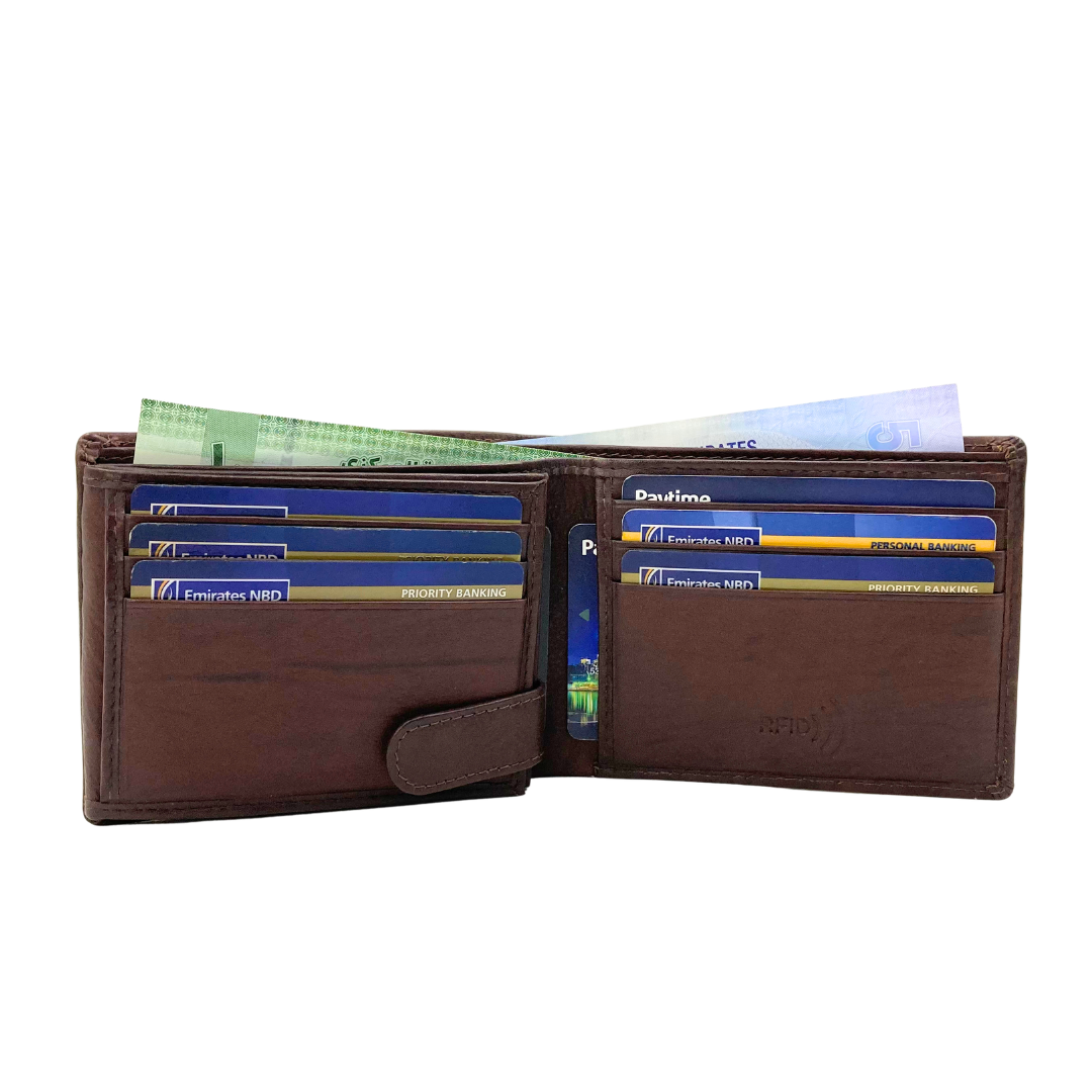 Shield Collection Bifold RFID Wallet # 1426