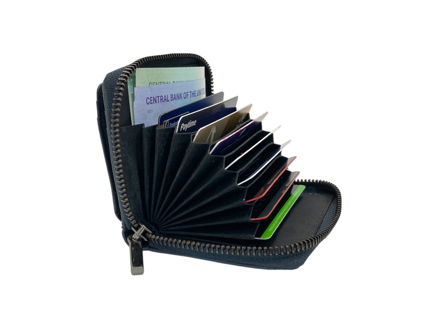 Full zip Credit Cards & Cash With RFID # 4676