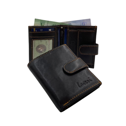 Standing Mens Collection Bi-Fold Wallet # 1229L