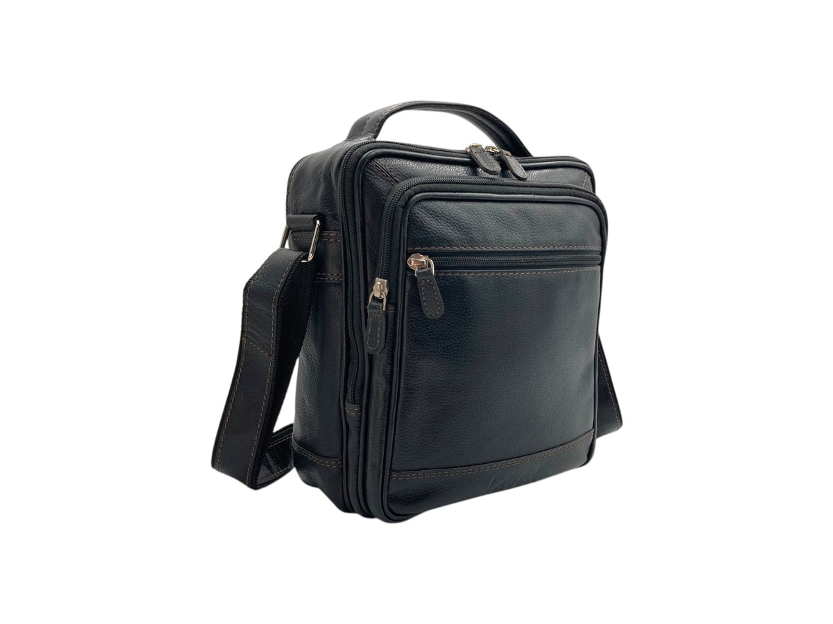 Kani Leather Premium Leather Sling Bag for Men – Stylish Crossbody Bag for Travel & Everyday Use | Mylaveri #2675