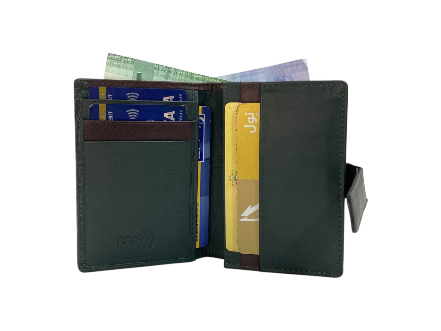 Slim Outside Cards & Cash Wallet # RFID 4508M EL.LOOP