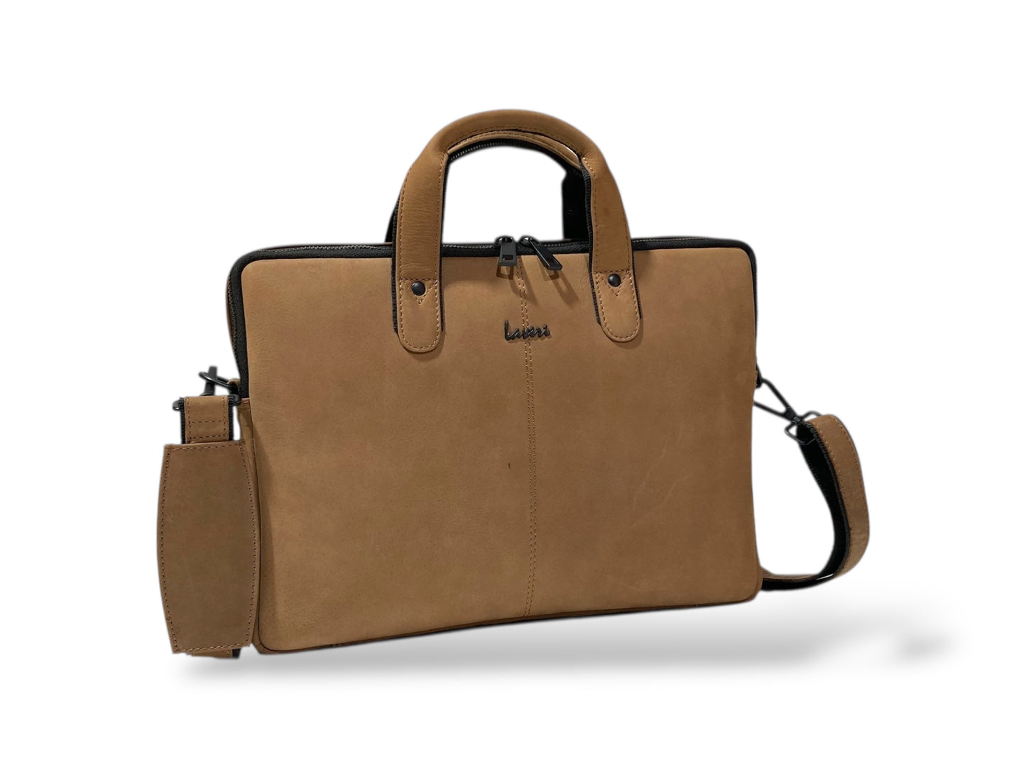 Ultra Light Premium Vintage Leather Laptop Bag #2817Z