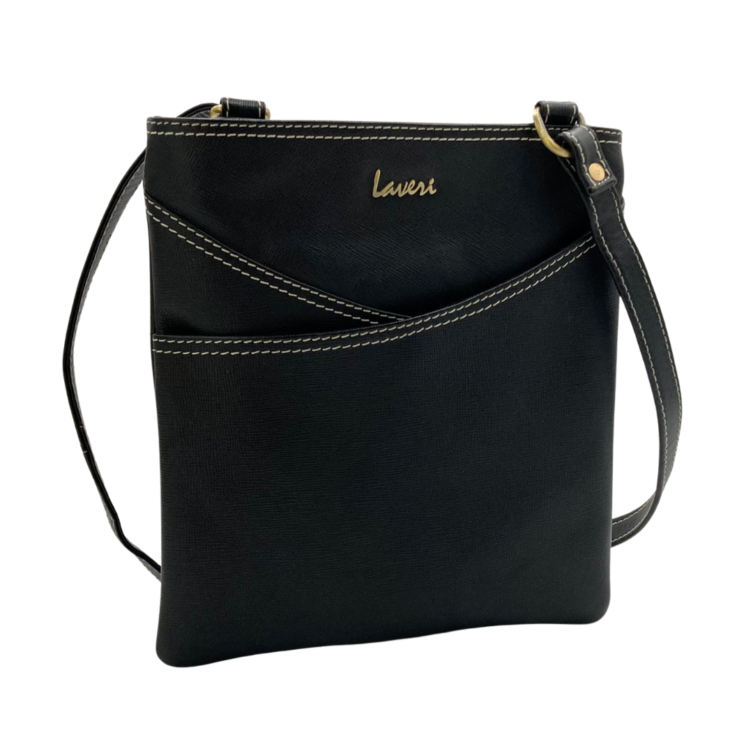Leather Crossbody/Messenger Bag # 2862
