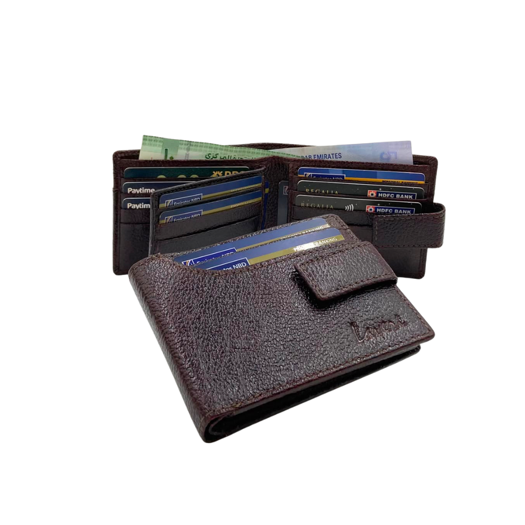 Pebble Texture 8 Card Billfold Wallet # 4094NL