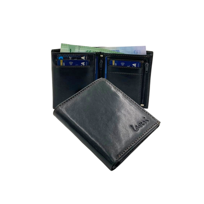 Standing Mens Collection Bi-Fold Wallet # 1191