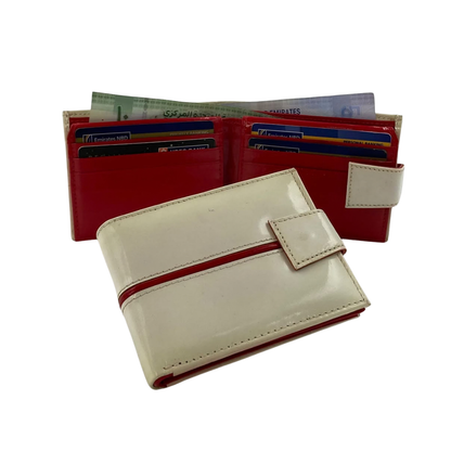 Classic Men's Waterproof Bifold Leather Wallet with Flip ID Window #1729 L (C.L.)