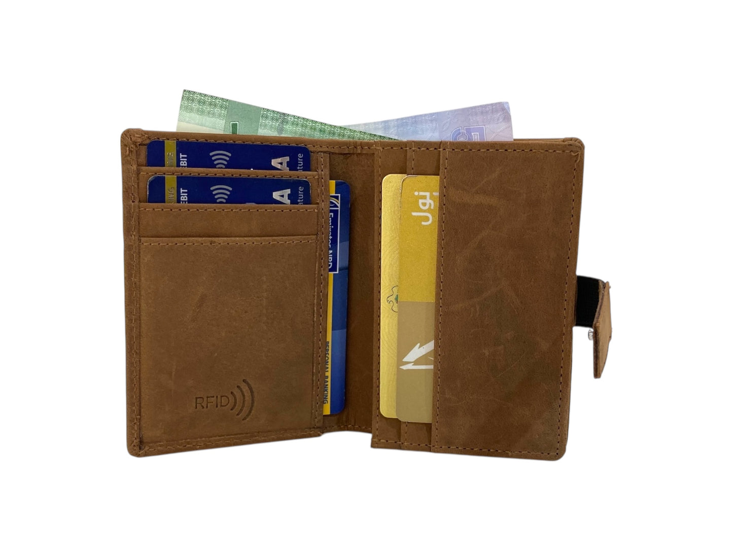 Slim Outside Cards & Cash Wallet # RFID 4508M EL.LOOP