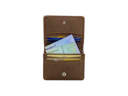 Business Cards & Credit Cards Wallet RFID # 1736L VIP.HUNTER