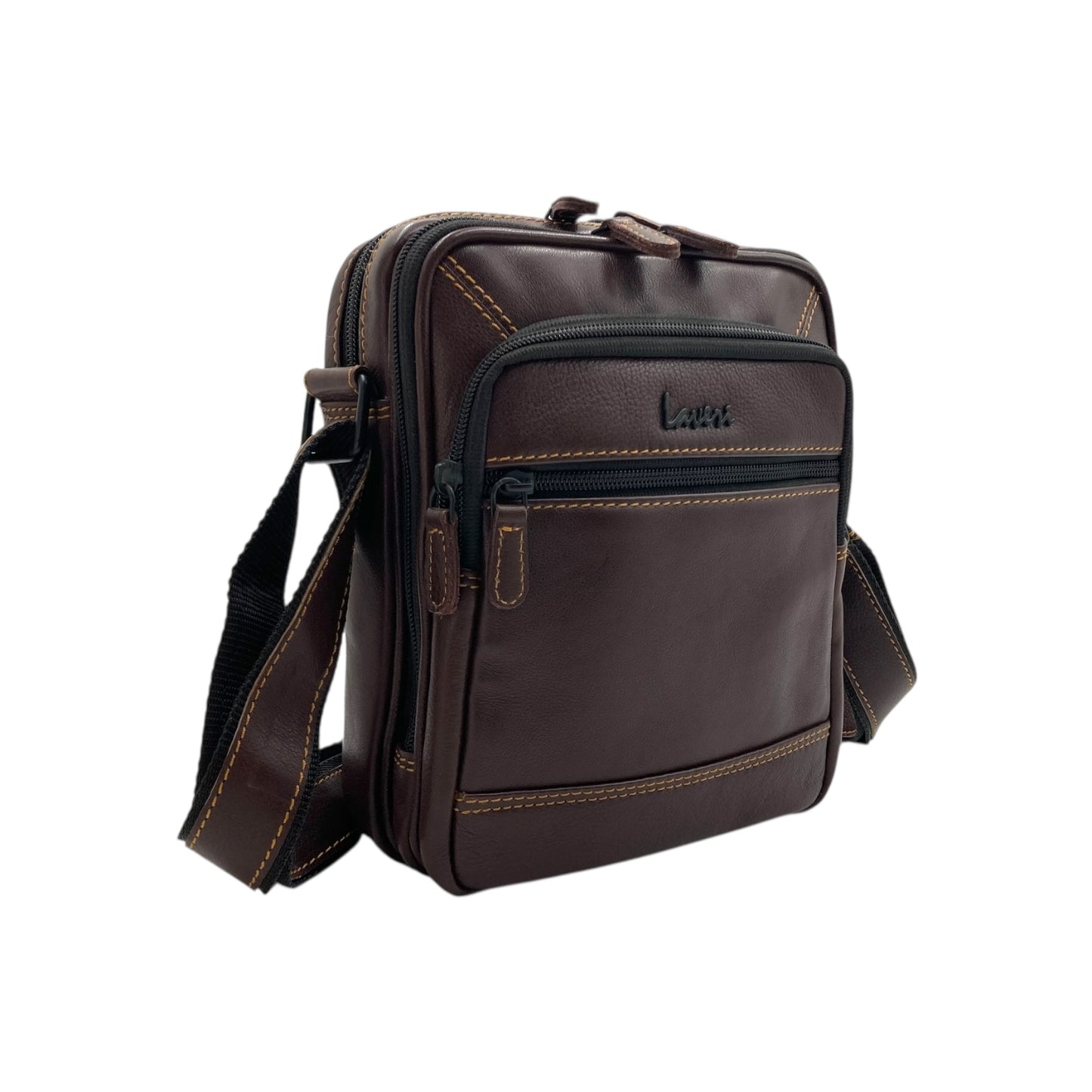 Leather Crossbody/Messenger Bag # 2677