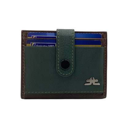 Card Case & Cash Wallet Compact Size 14 Card Space # 4029C