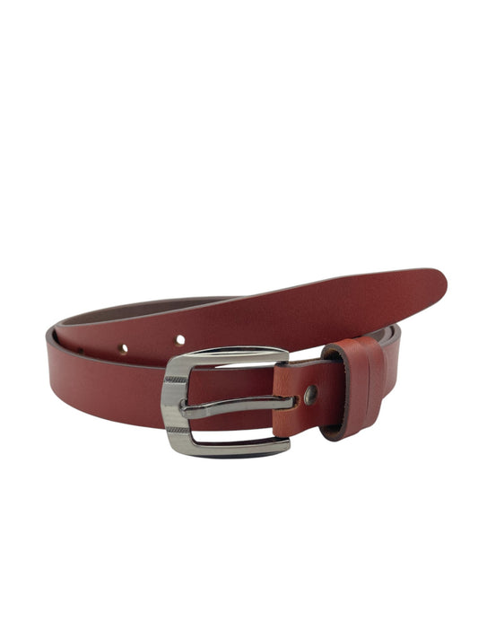 Unisex Leather Belt 25mm Nova