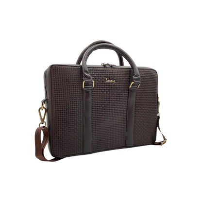 Ultra Light Slim Classic Leather Laptop Bag # 2857