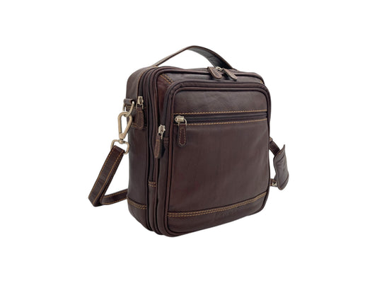 Kani Leather Premium Leather Sling Bag for Men – Stylish Crossbody Bag for Travel & Everyday Use | Mylaveri #2675