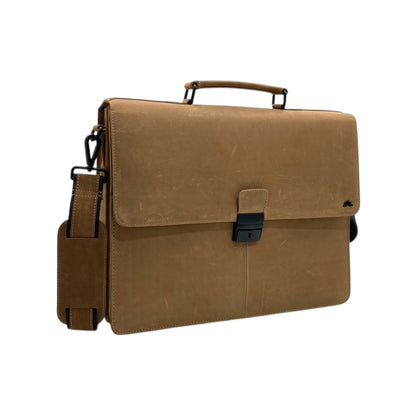 Explorer Premium Vintage Leather Laptop Bag #2307