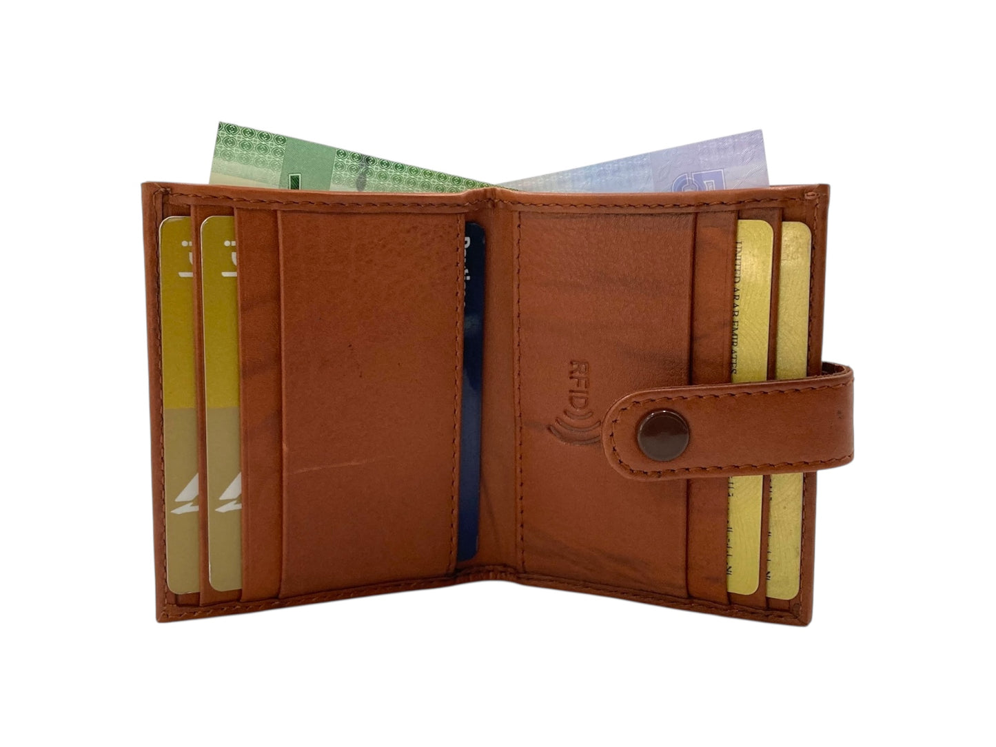 RFID Compact Cards & Cash Wallet # 4029C