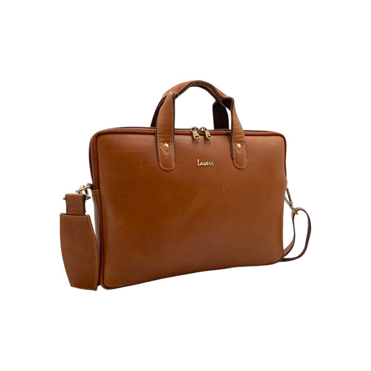 Italian Leather Laptop Bag # 2817Z