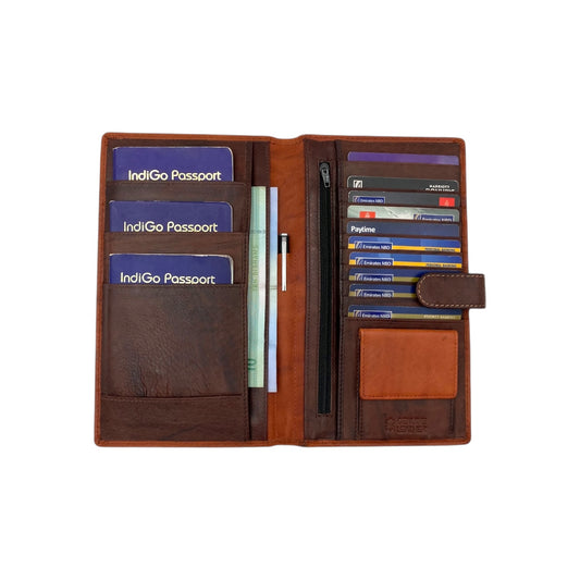 Marvel Premium Leather Family Passport Wallet # 1715NL