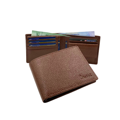 Pebble Texture 8 Card Billfold Wallet # 4562C