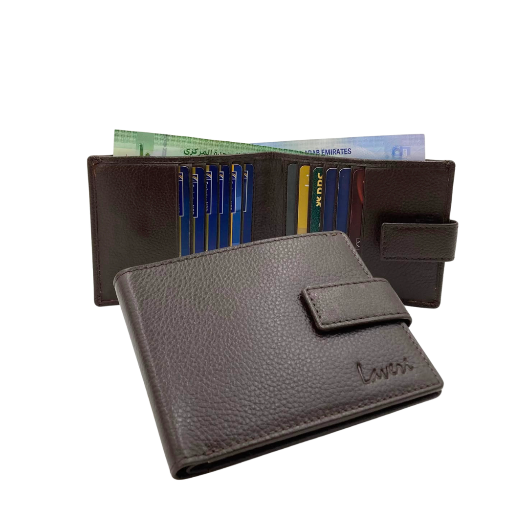 Pebble Texture 8 Card Billfold Wallet # 797L