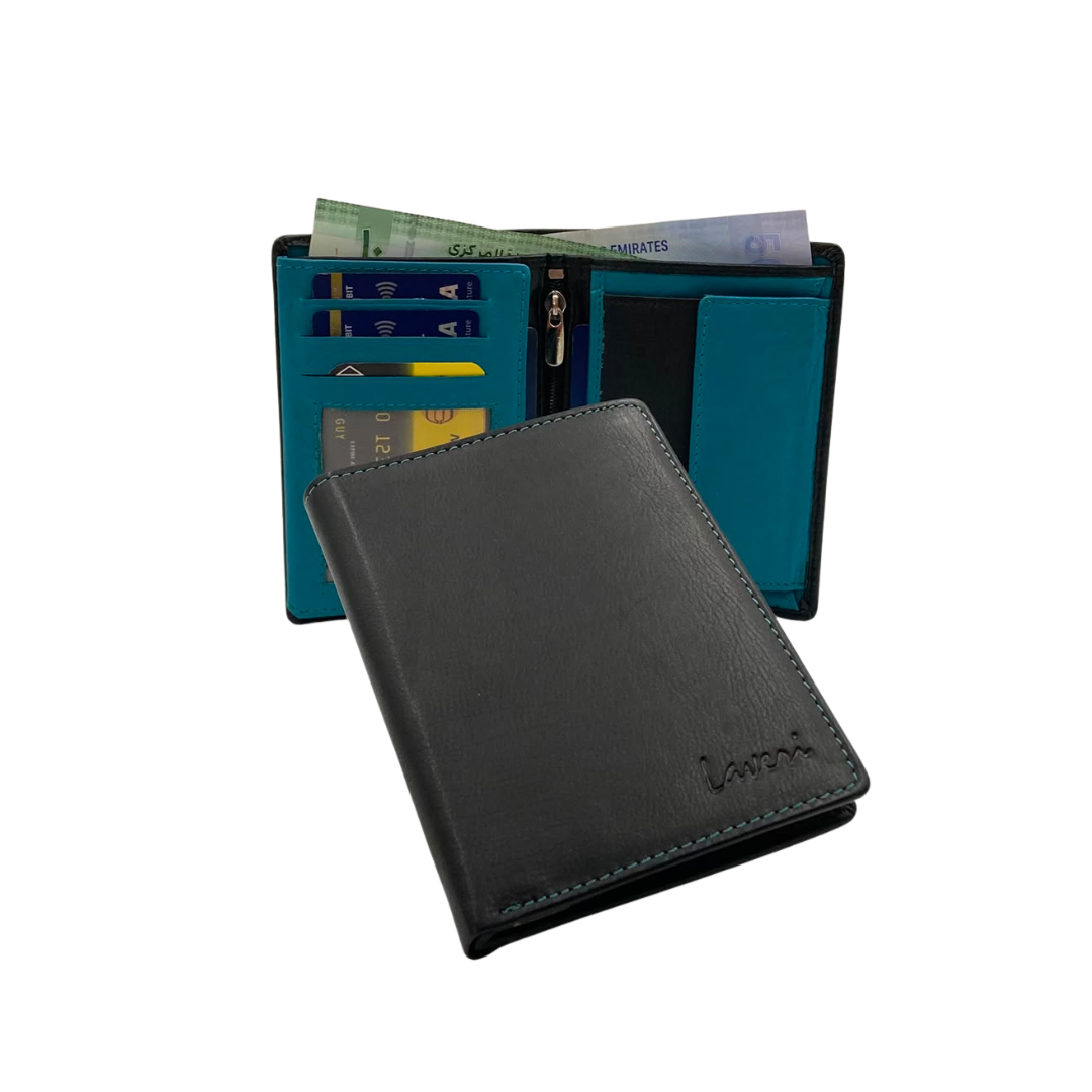 Standing Mens Collection Bi-Fold Wallet # 4020
