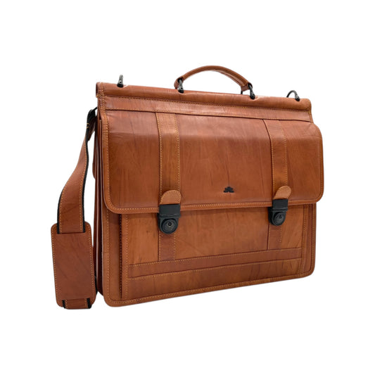 Ultra Light Premium Leather Laptop Bag #IT-35