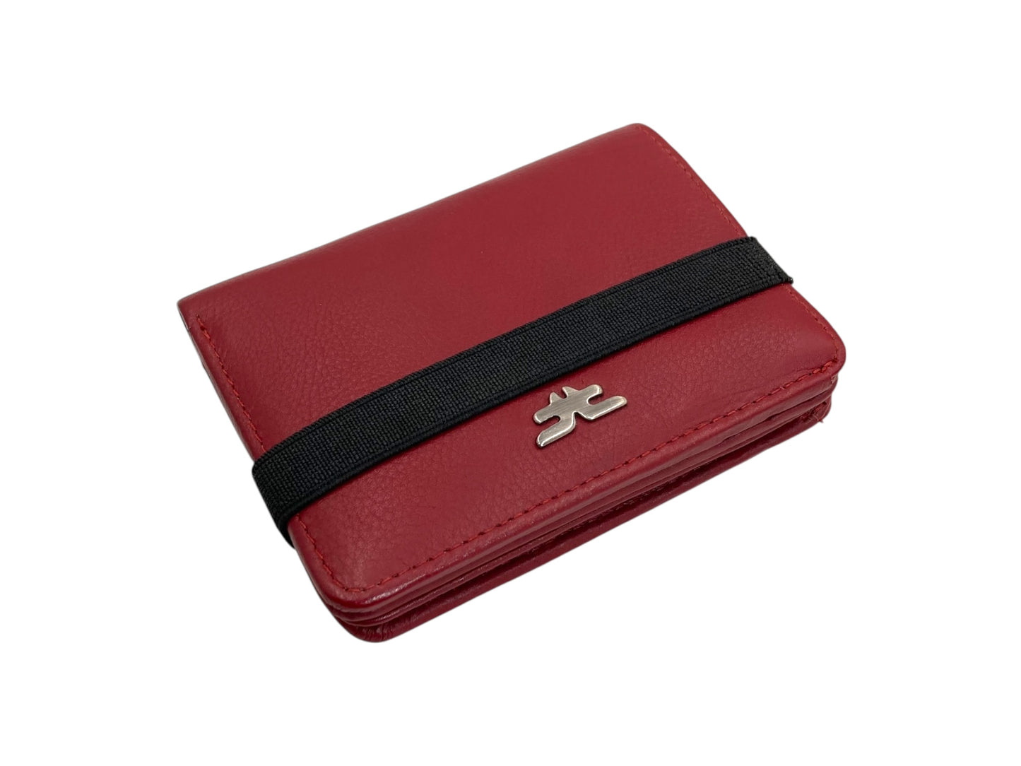 Compact Credit Cards & Cash Wallet With RFID # 4193A [ELASTIC]