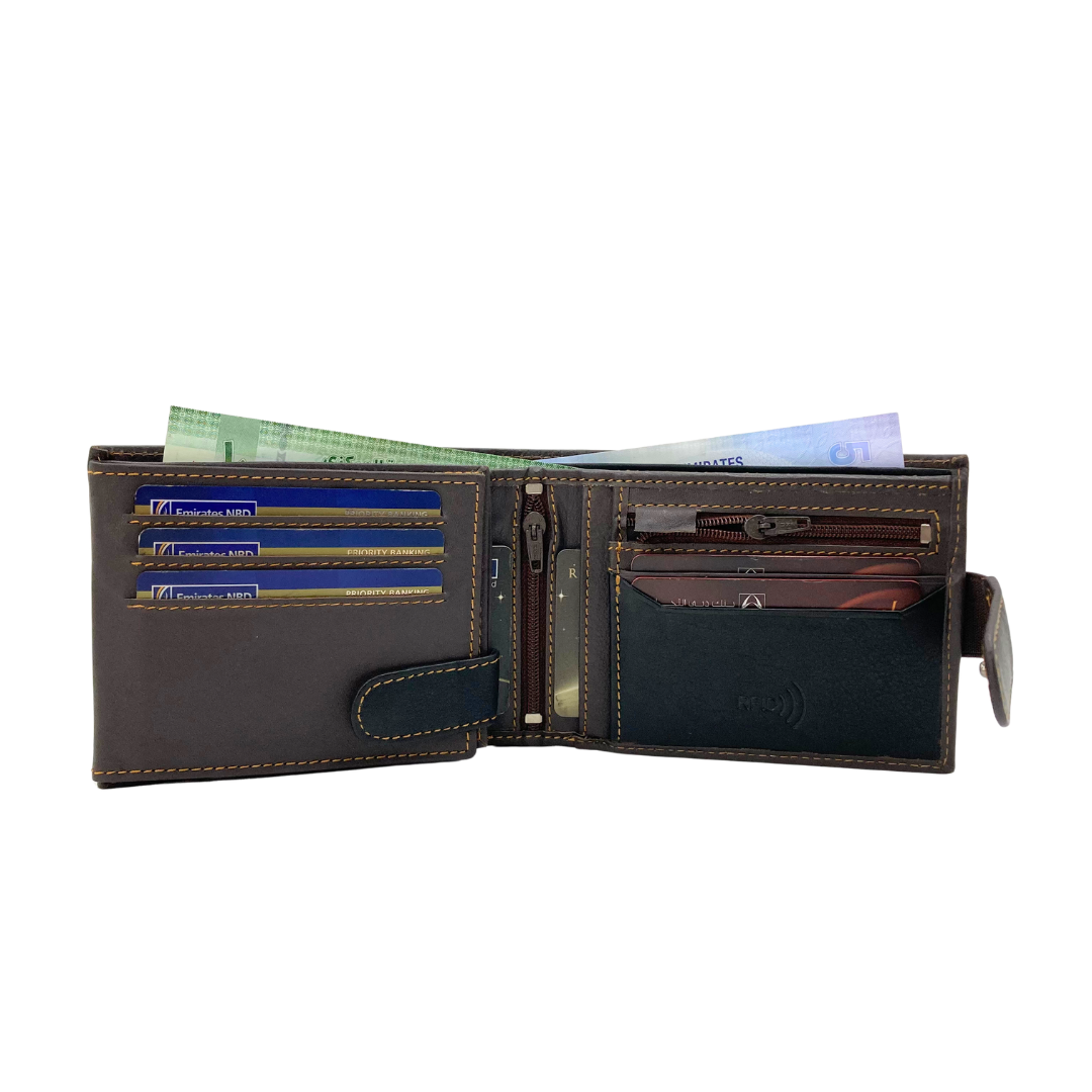 Shield Collection Bifold RFID Wallet # 1645 EL.LOOP