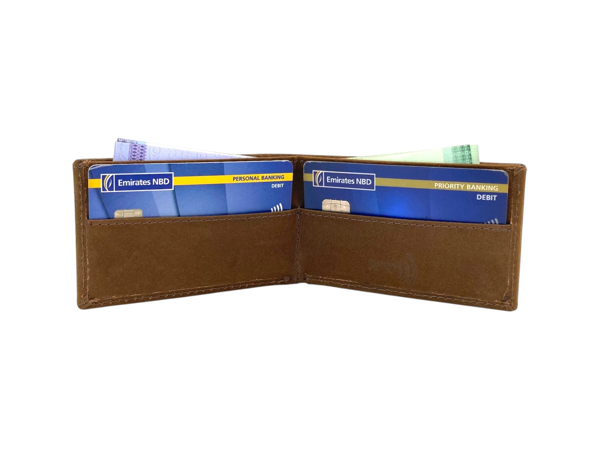 Slim Card Case & Cash Wallet Compact Size # 707N