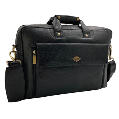 Expandable Leather Laptop Organiser Premium  # 2819