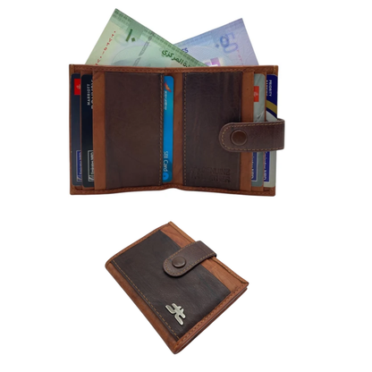 Card Case & Cash Wallet Compact Size 14 Card Space # 4029C