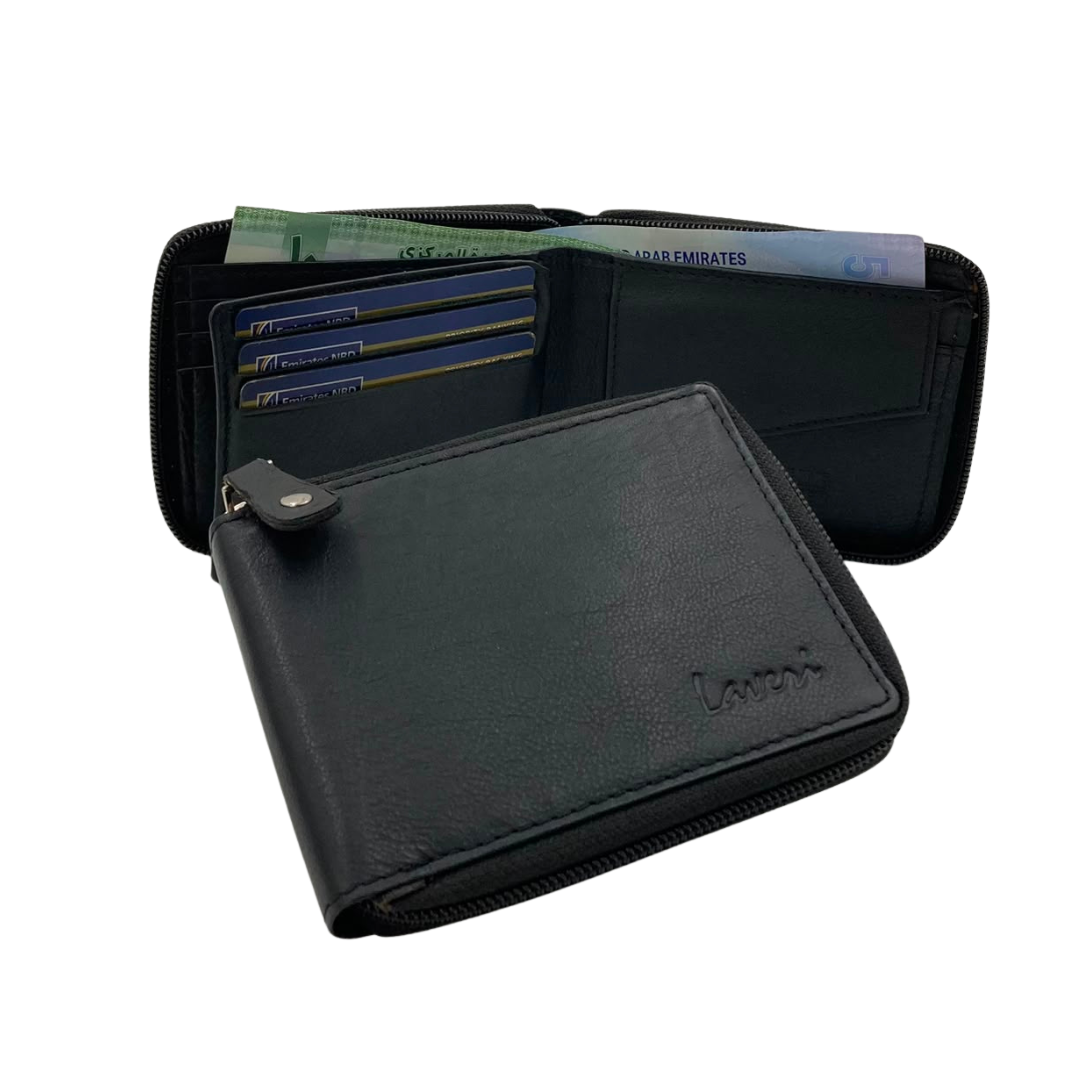 Fullzip leather mens Wallet #1116CZ