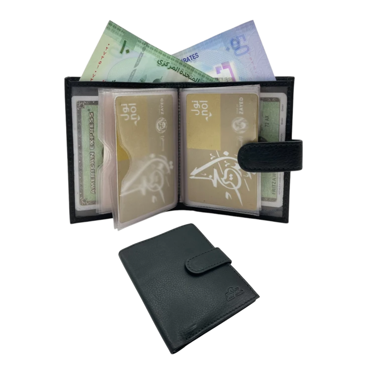 Card Case Small Size Wallet 20 Card Album Loop Lock # 1865ML