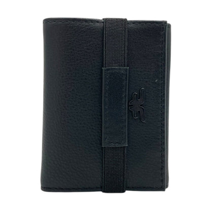 Compact Trifold Cards & Cash Wallet #  1891 [8] Elastic
