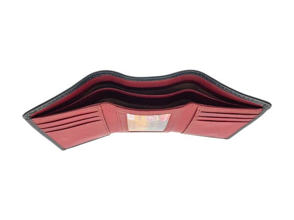 Trifold Wallet RFID Slim 10CC Double Stitch # 1508
