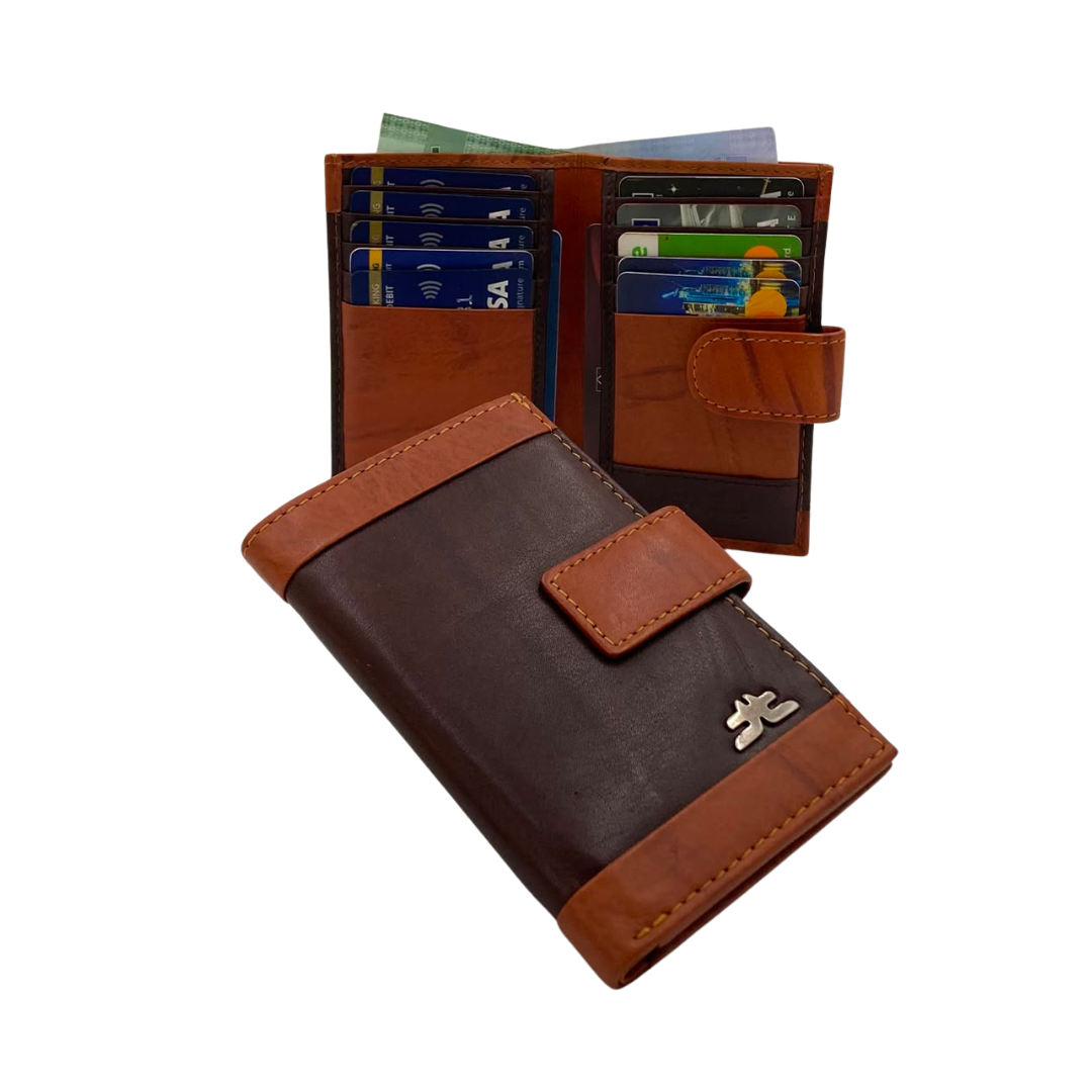 Long Wallet Maveric Leather Wallet # 1802ML