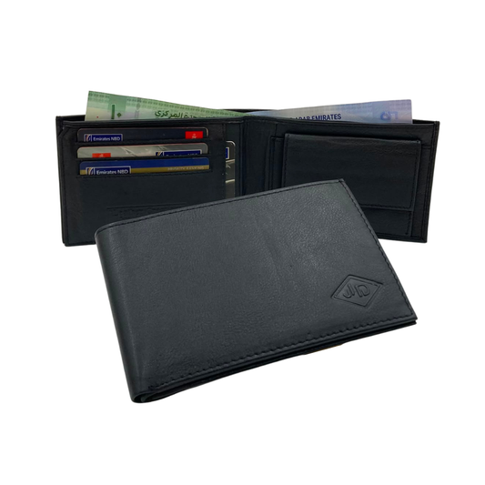 Antq, Smooth Leather Wallet With Inside Leather Lining # JD-1821