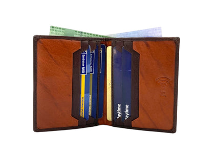 Slim Outside Cards & Cash Wallet # RFID 1654 EL