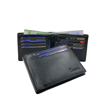 Pebble Texture 8 Card Billfold Wallet # 1244NL