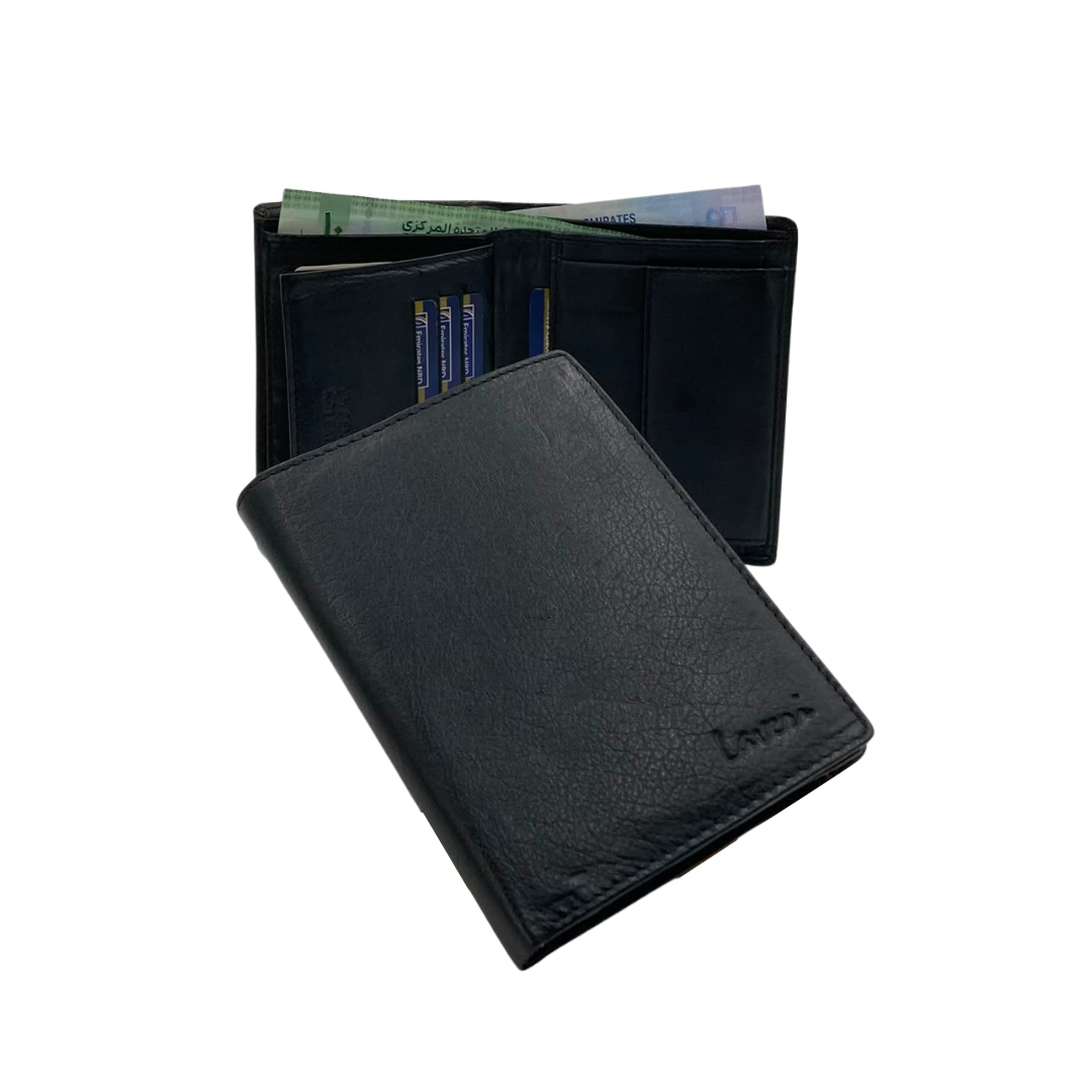 Standing Mens Collection Bi-Fold Wallet # 1880C