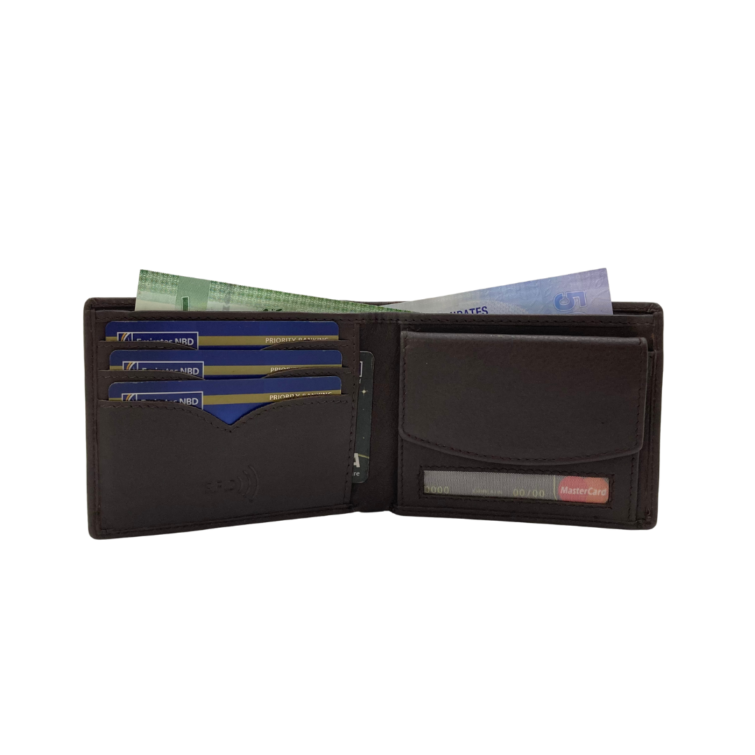 Shield Collection Bi-Fold RFID Wallet # 626C