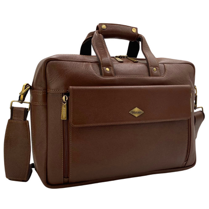 Expandable Leather Laptop Organiser Premium  # 2819