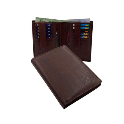 Standing Mens Collection Bi-Fold Wallet # JD-852B