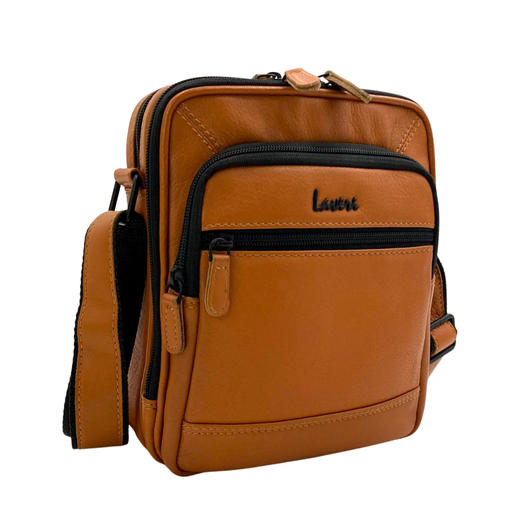 Leather Crossbody/Messenger Bag # 2677