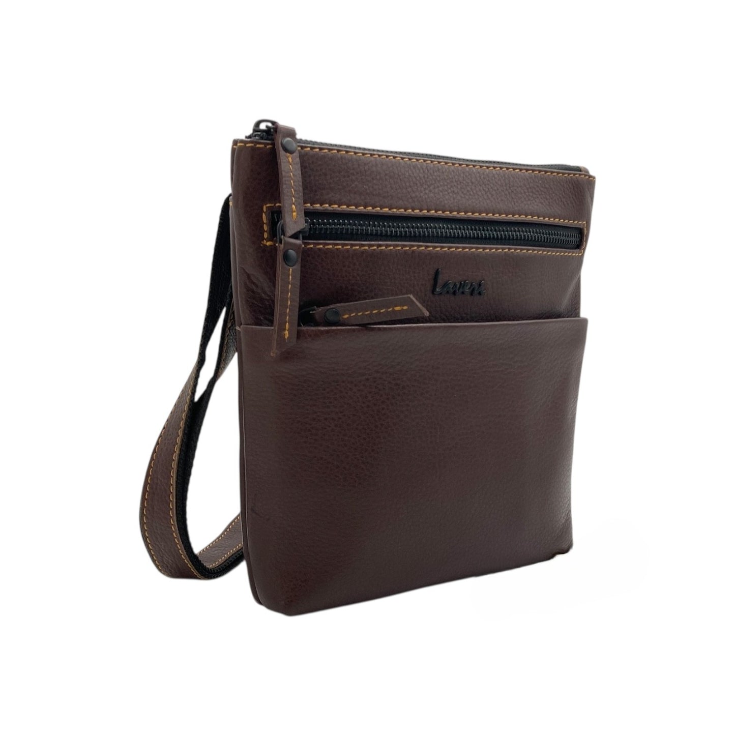 Leather Crossbody/Messenger Bag # 2488