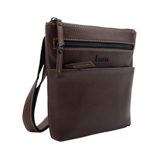 Leather Crossbody/Messenger Bag # 2488