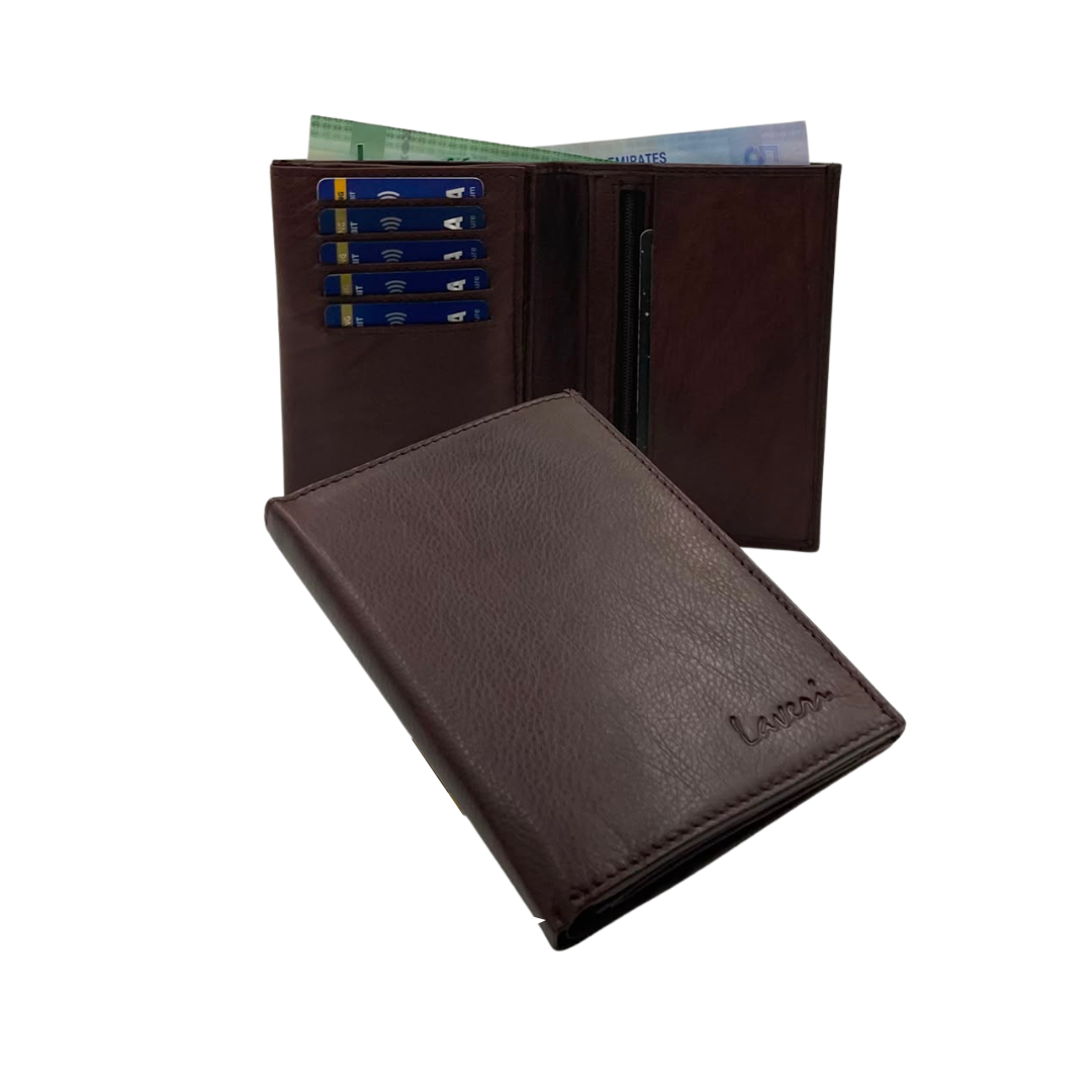 Standing Mens Collection Bi-Fold Wallet # 4102S