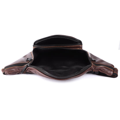 Belt pouch, Leather Waist Bag  # 2178A