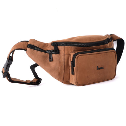 Belt pouch, Leather Waist Bag  # 2178A