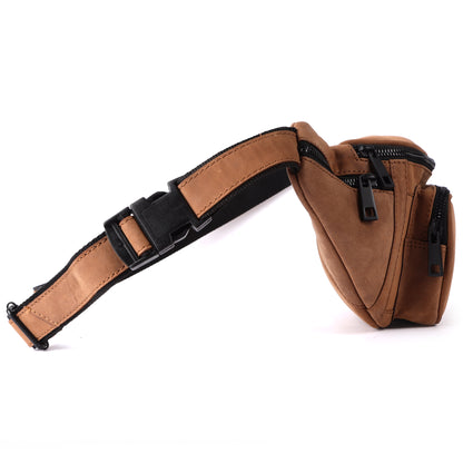 Belt pouch, Leather Waist Bag  # 2178A