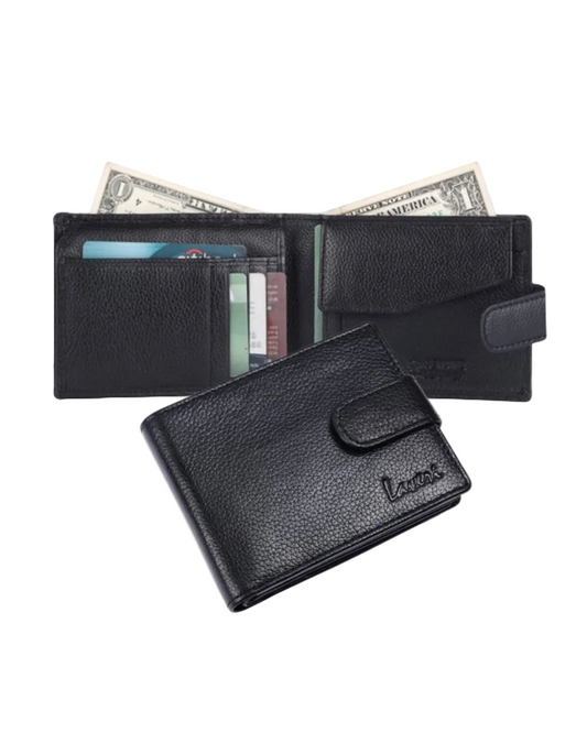Pebble Texture Billfold Coin Pocket Wallet # 1886CL